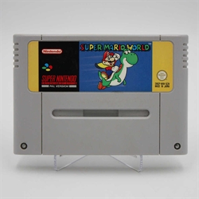 Super Mario World - SNES - Cartridge - (SCN) (B Grade) (Genbrug)